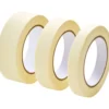 Flach-Kreppband-Set 3-teilig, 18 / 24 / 36 mm x 40 m