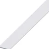 Flachstange Aluminium eloxiert 1000 x 30 x 2 mm silberfarben