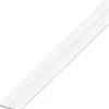 Flachstange 19,5 x 2 mm 1 m Hart-PVC weiß