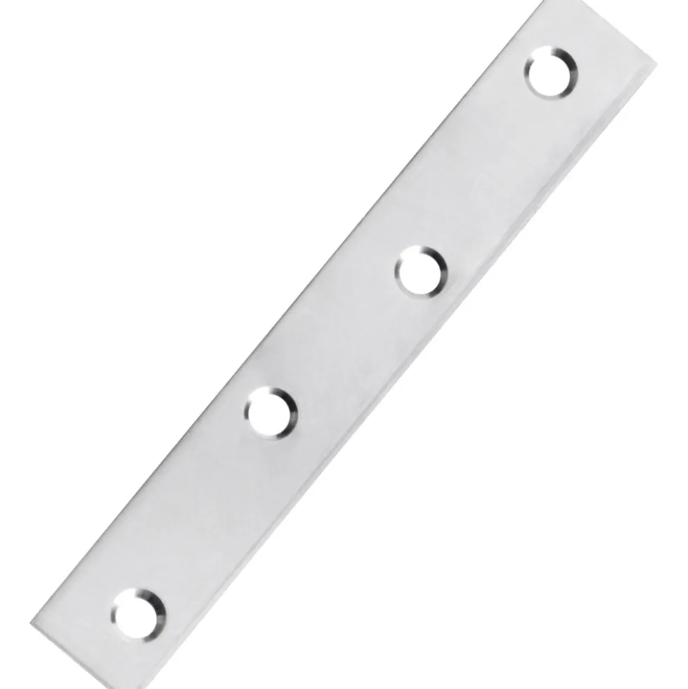 Flachverbinder 100 x 15 mm Edelstahl für Holzverbindungen