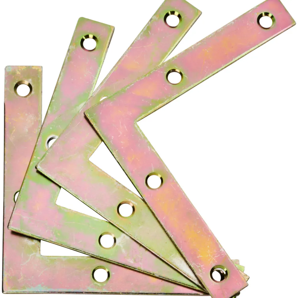 Flachwinkel-Set 75 x 75 mm 4 Stück