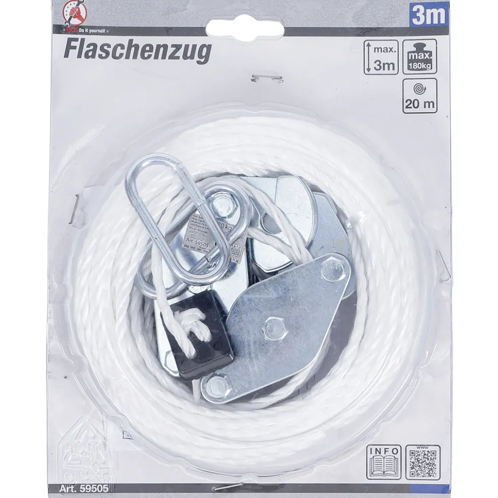 Flaschenzug 180 kg