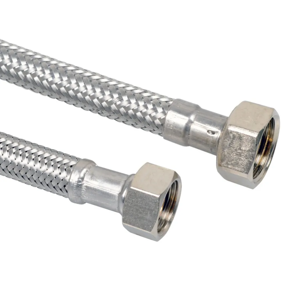 Flexschlauch 3/8"IG x 1000 mm x 1/2"IG