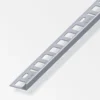 Fliesenprofil Aluminium 2500 x 10 x 21 mm blank