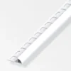Fliesenprofil PVC 2500 x 10 x 19,5 mm brillantweiß