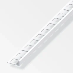 Fliesenprofil PVC 2500 x 10 x 21 mm brillantweiß