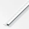 Fliesenprofil Quadrat Aluminium 2500 x 10 x 19,5 mm Chromoptik