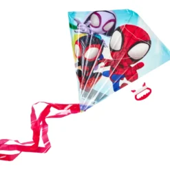 Flugdrachen mit Spiderman-Motiv