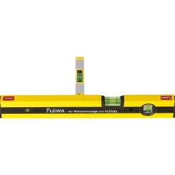 FLÜWA Wasserwaage Gelb-Schwarz 40 cm Aluminium