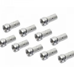 F-Stecker 6 mm 10 Stück-Packung