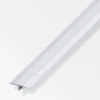 Fugenabdeck-Profil Aluminium eloxiert 2500 x 6 x 14 mm silberfarben