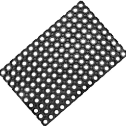 Fußmatte aus Gummi 60 x 40 cm, Ringform