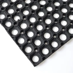 Fußmatte aus Gummi 60 x 40 cm, Ringform