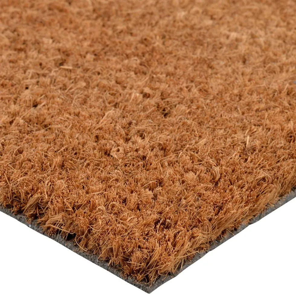 Fußmatte aus Kokos 60 x 40 cm mit PVC Rücken