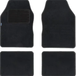 Fußmatten-Set "Florida 3" universal, 4-teilig, schwarz