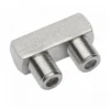 F-Verbinder Kupplung/Kupplung U-Form Metall SAT Koaxialkabelverbinder