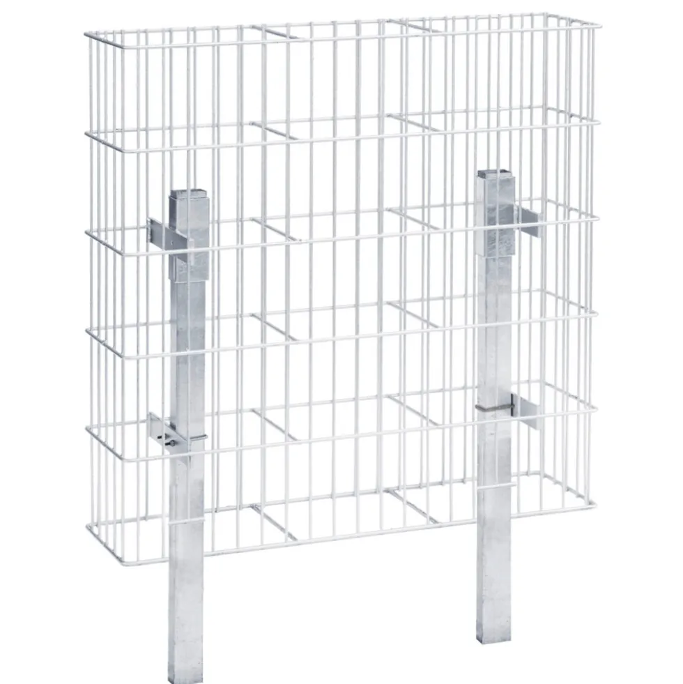 Gabione JUMBO 1016 x 266 x 1008 mm inkl. Pfosten