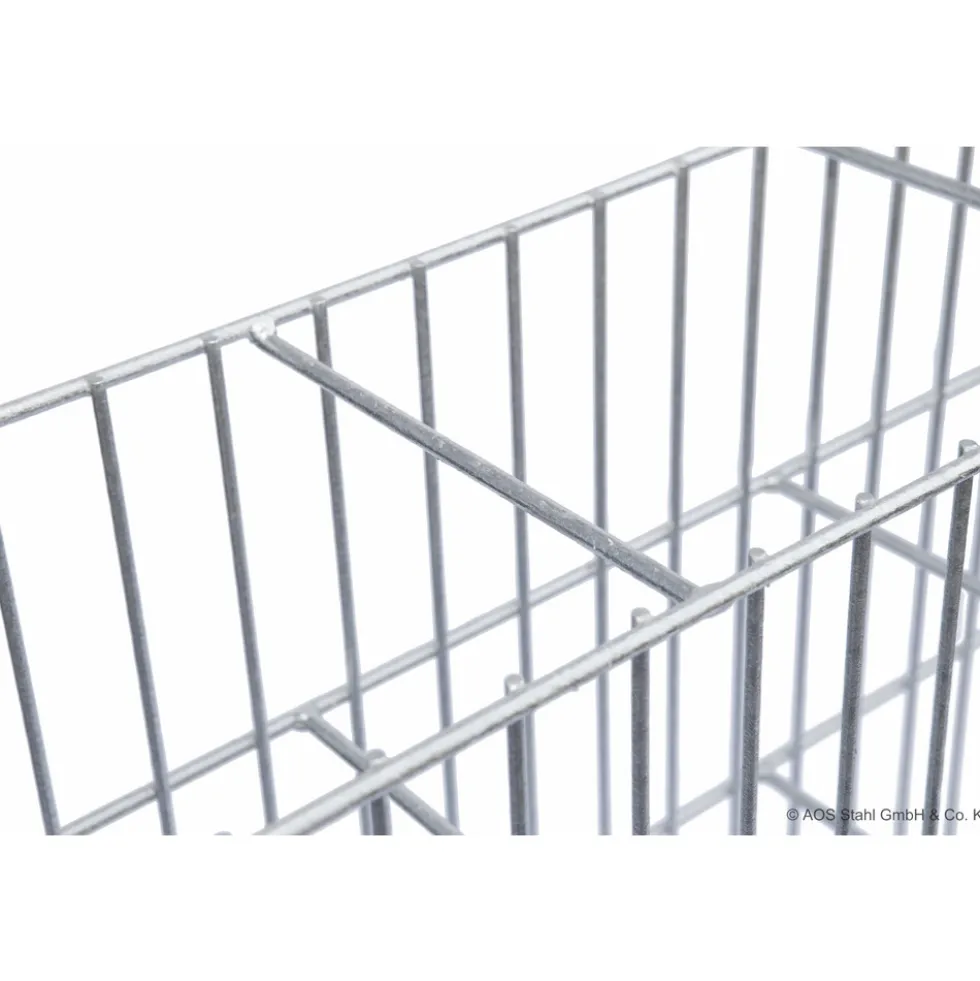 Gabione JUMBO 2016 x 266 x 1208 mm inkl. Pfosten