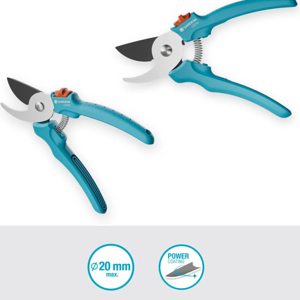 GARDENA Gartenschere EasyCut Bypass-Schnitt 20 mm