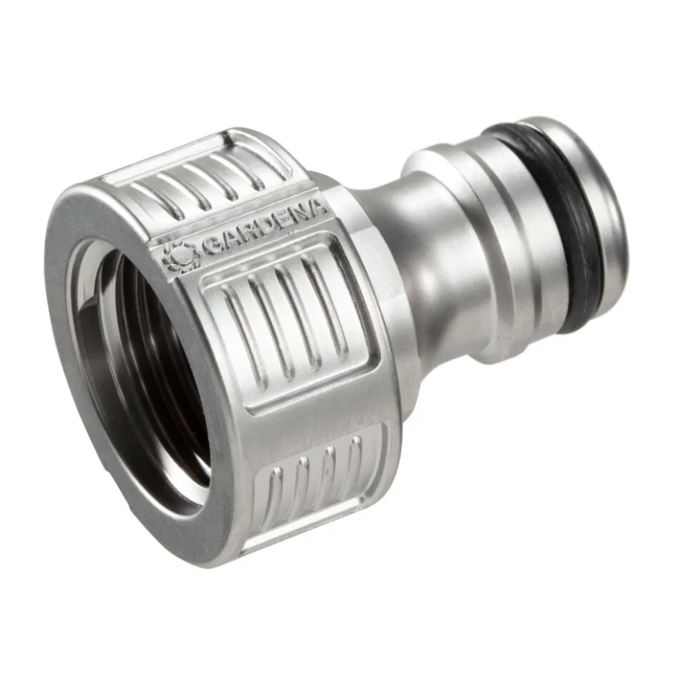 GARDENA Premium Hahnverbinder G1/2" 21 mm aus Metall