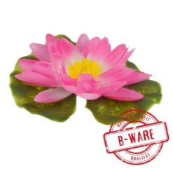Gardena Seerose Kunststoff Ø13 cm rosa - B-Ware