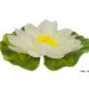 GARDENA Seerose Kunststoff Ø13 cm weiß, 12 Stück - B-Ware