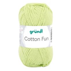 Garn Cotton Fun 50 g hellgrün