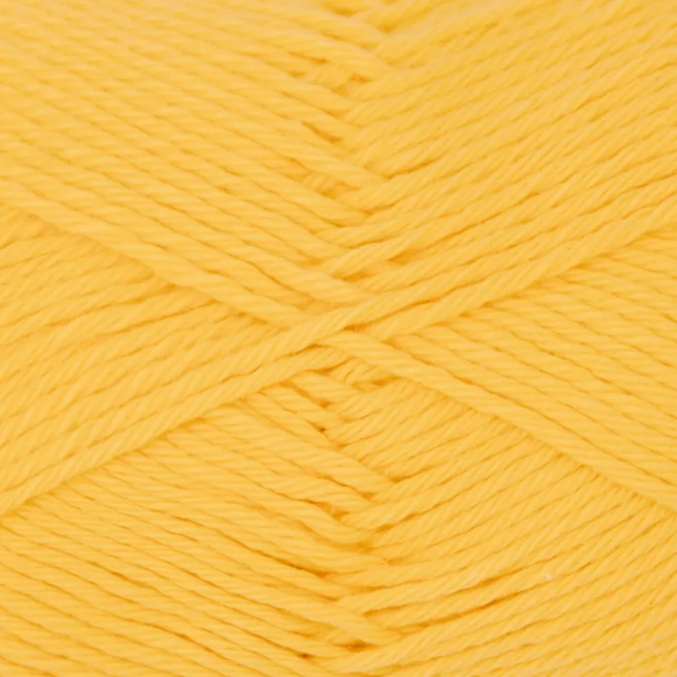 Garn Cotton Fun 50 g maisgelb