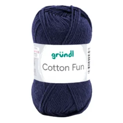 Garn Cotton Fun 50 g marineblau