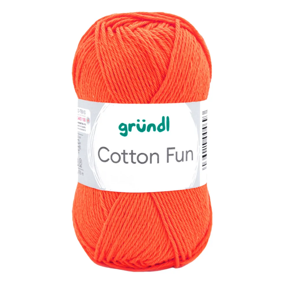 Garn Cotton Fun 50 g orange