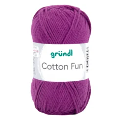 Garn Cotton Fun 50 g purpur