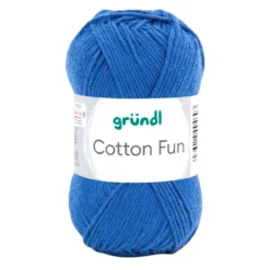 Garn Cotton Fun 50 g royalblau
