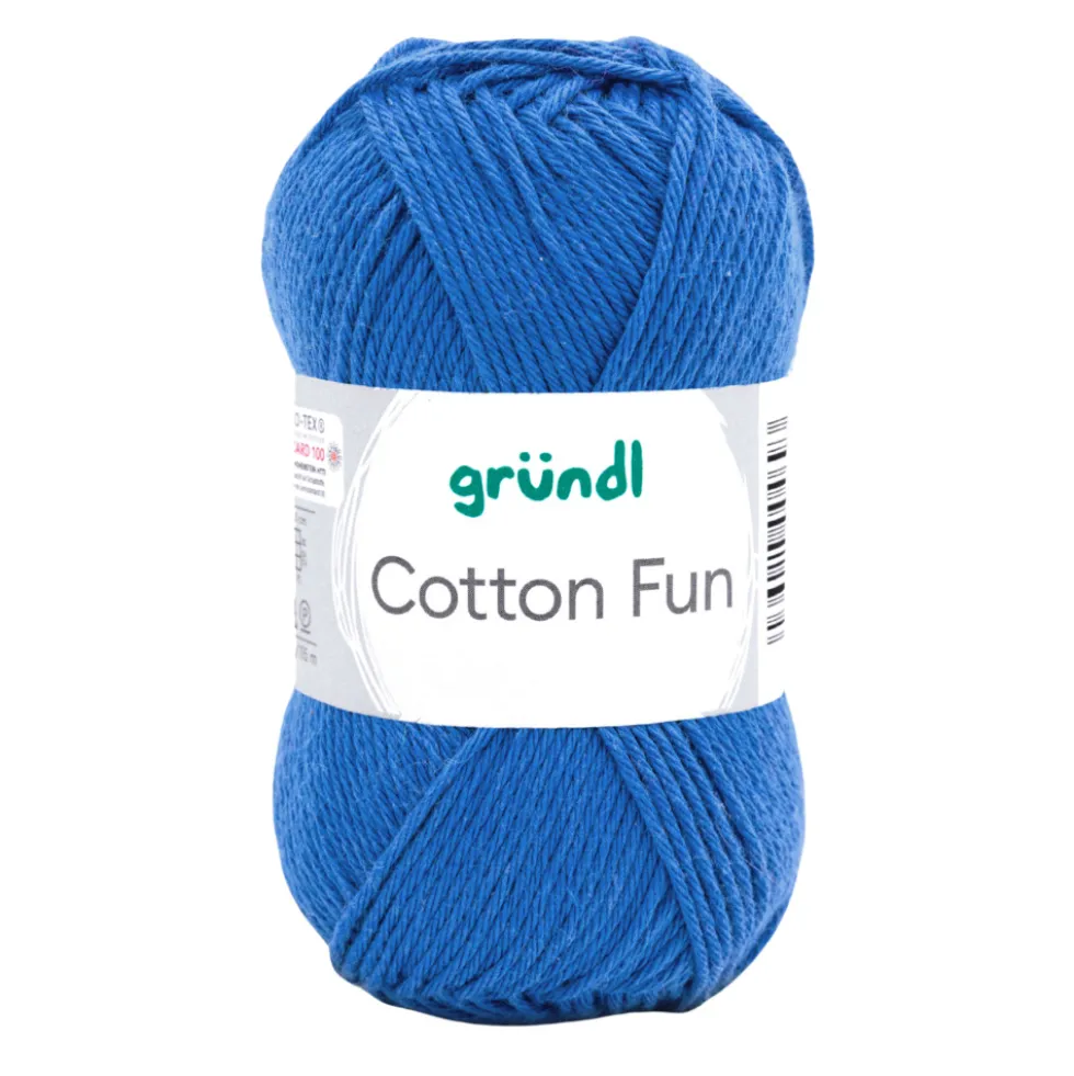 Garn Cotton Fun 50 g royalblau