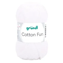 Garn Cotton Fun 50 g weiß