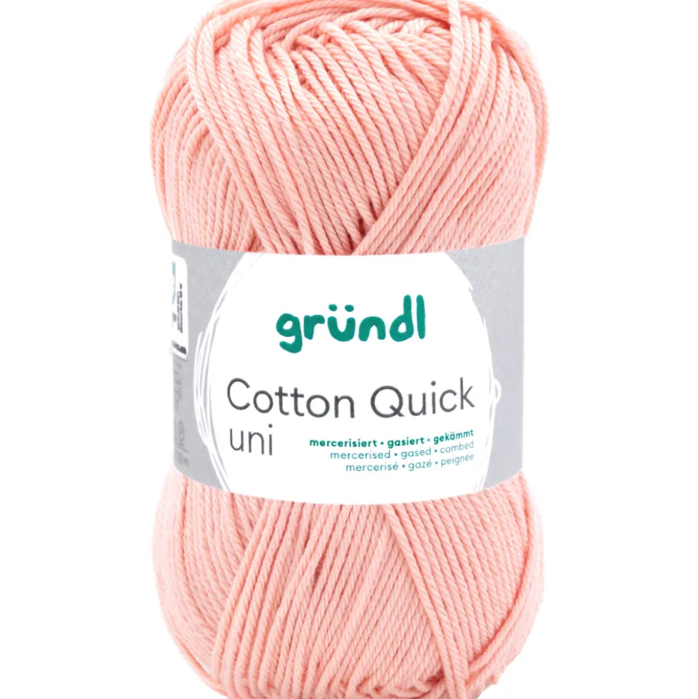 Garn Cotton Quick uni 50 g apricot