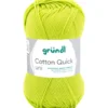 Garn Cotton Quick uni 50 g hellgrün