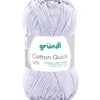 Garn Cotton Quick uni 50 g hellgrau