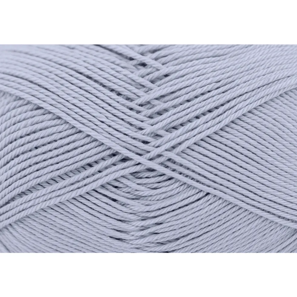 Garn Cotton Quick uni 50 g hellgrau