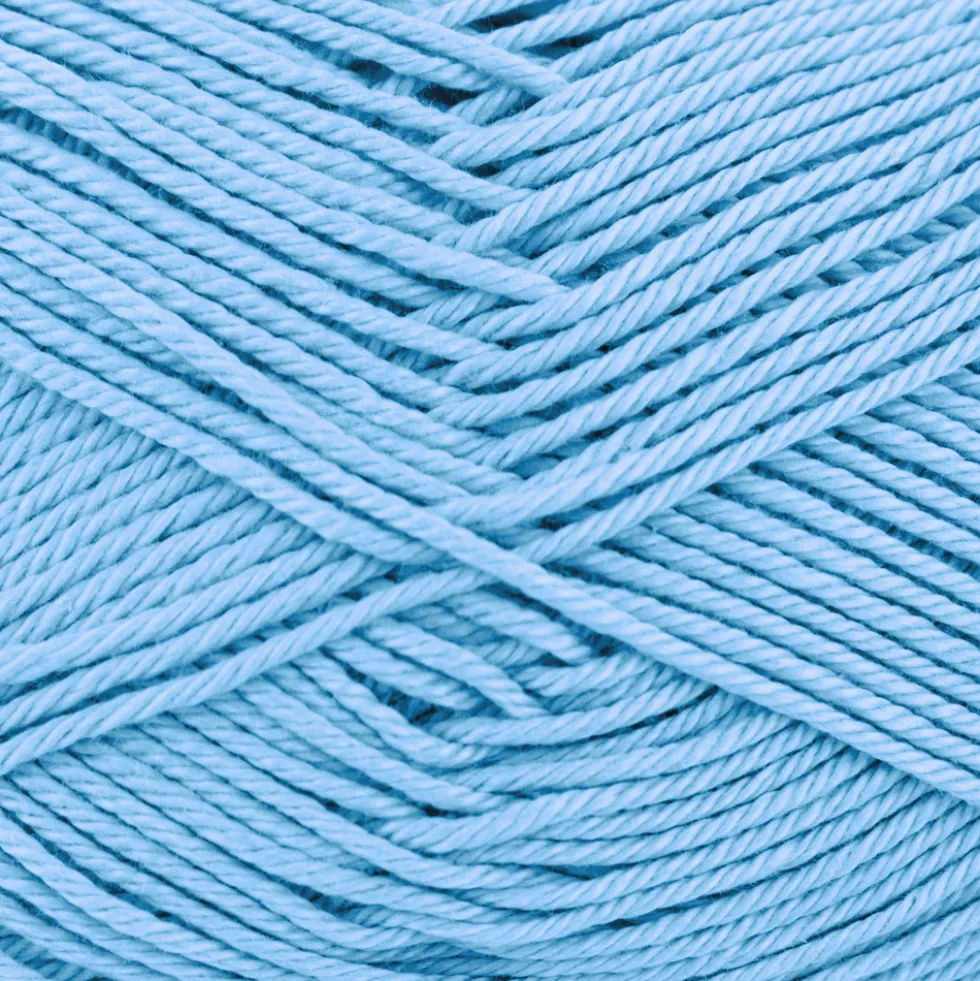 Garn Cotton Quick uni 50 g himmelblau