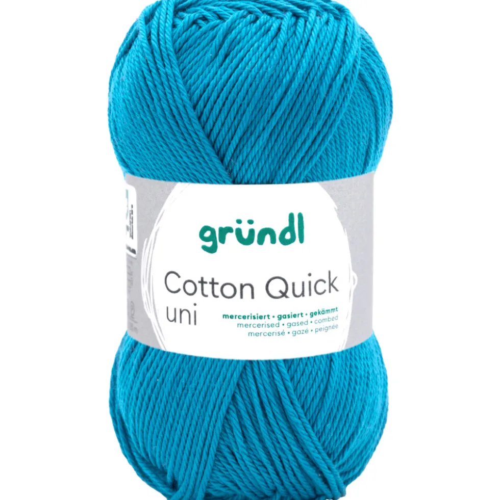 Garn Cotton Quick uni 50 g petrol