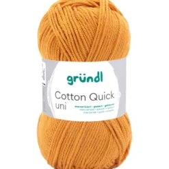 Garn Cotton Quick uni 50 g senf