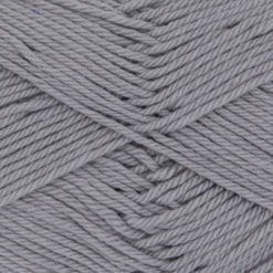 Garn Cotton Quick uni 50 g silbergrau