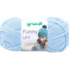 Garn Funny uni 100 g pastellblau