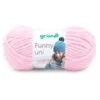 Garn Funny uni 100 g pastellrosa