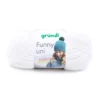 Garn Funny uni 100 g weiß