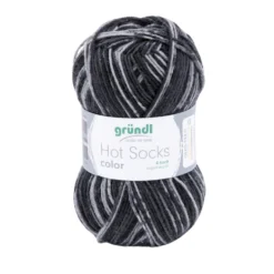 Garn Hot Socks color 50 g beautiful stone color