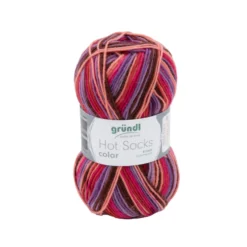 Garn Hot Socks color 50 g berry mix