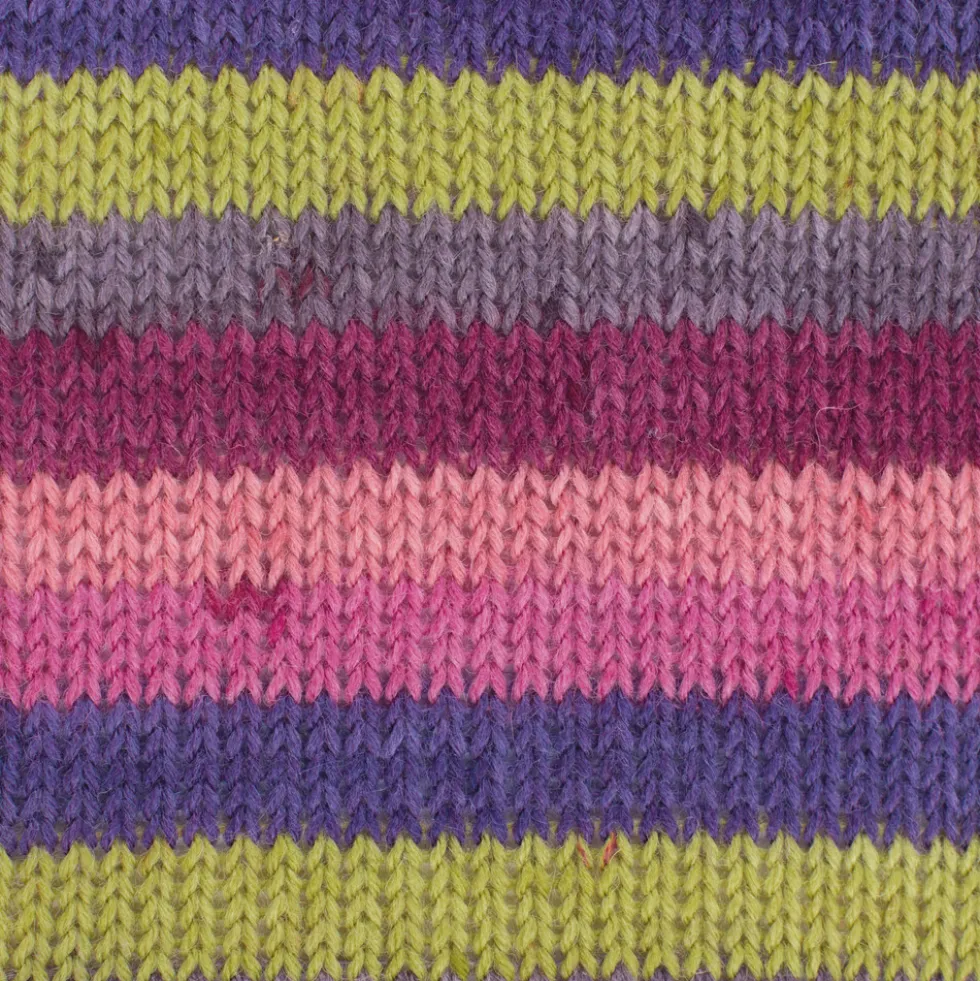 Garn Hot Socks color 50 g crazy purple color