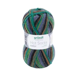Garn Hot Socks color 50 g english green tea