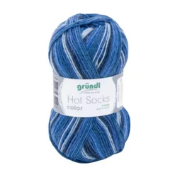 Garn Hot Socks color 50 g ocean color